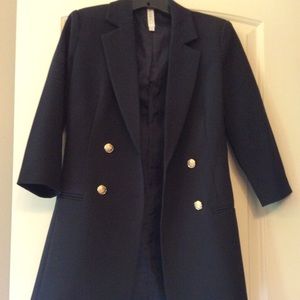 Mural Navy Blue Blazer